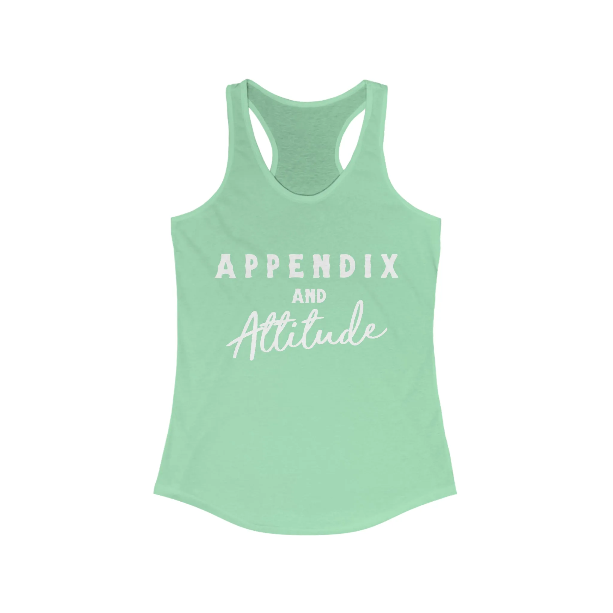 Appendix & Attitude Racerback Tank