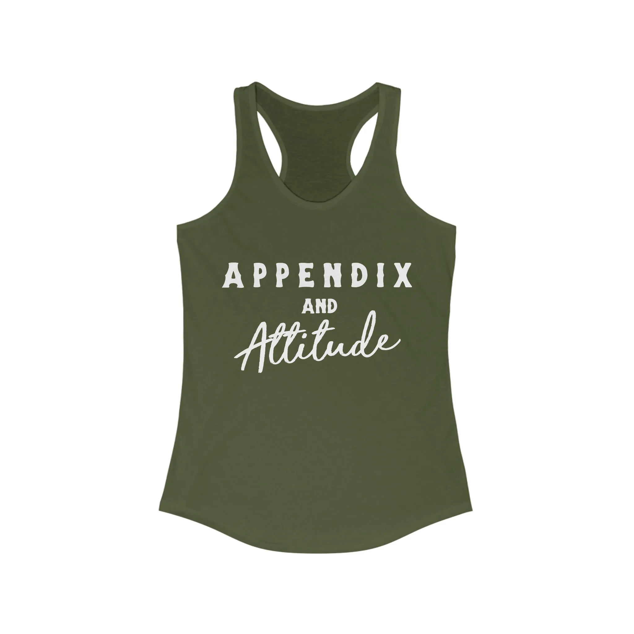 Appendix & Attitude Racerback Tank