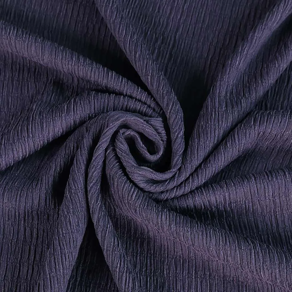 Aspen - Faded Purple Stretch Rib Fabric Sample