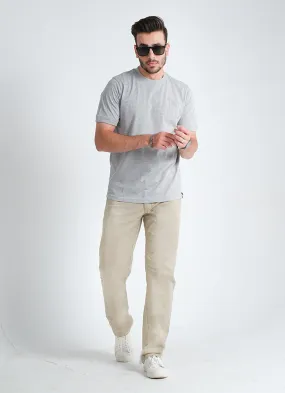 Basic Tee - Basic Tee Gray Plain