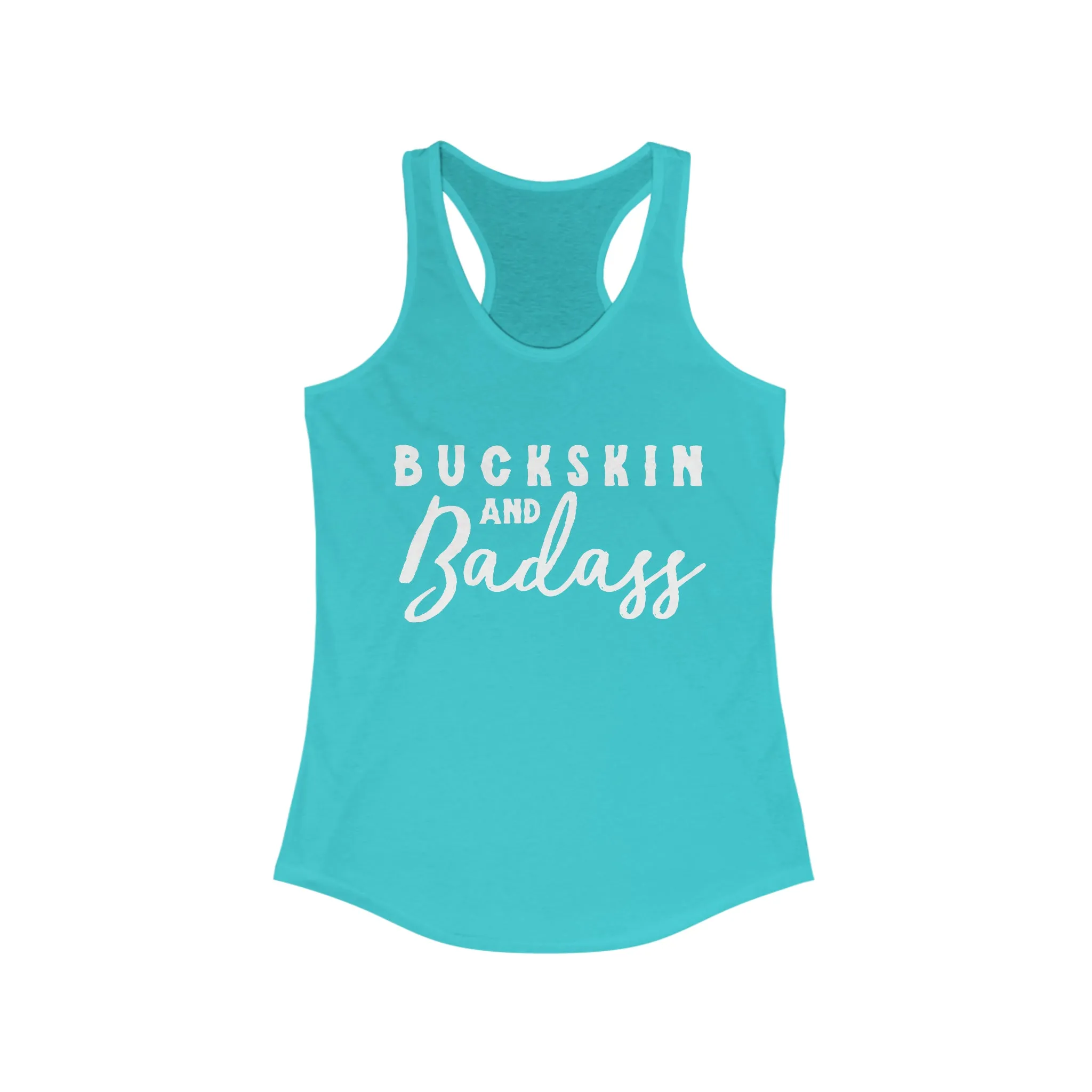 Buckskin & Badass Racerback Tank