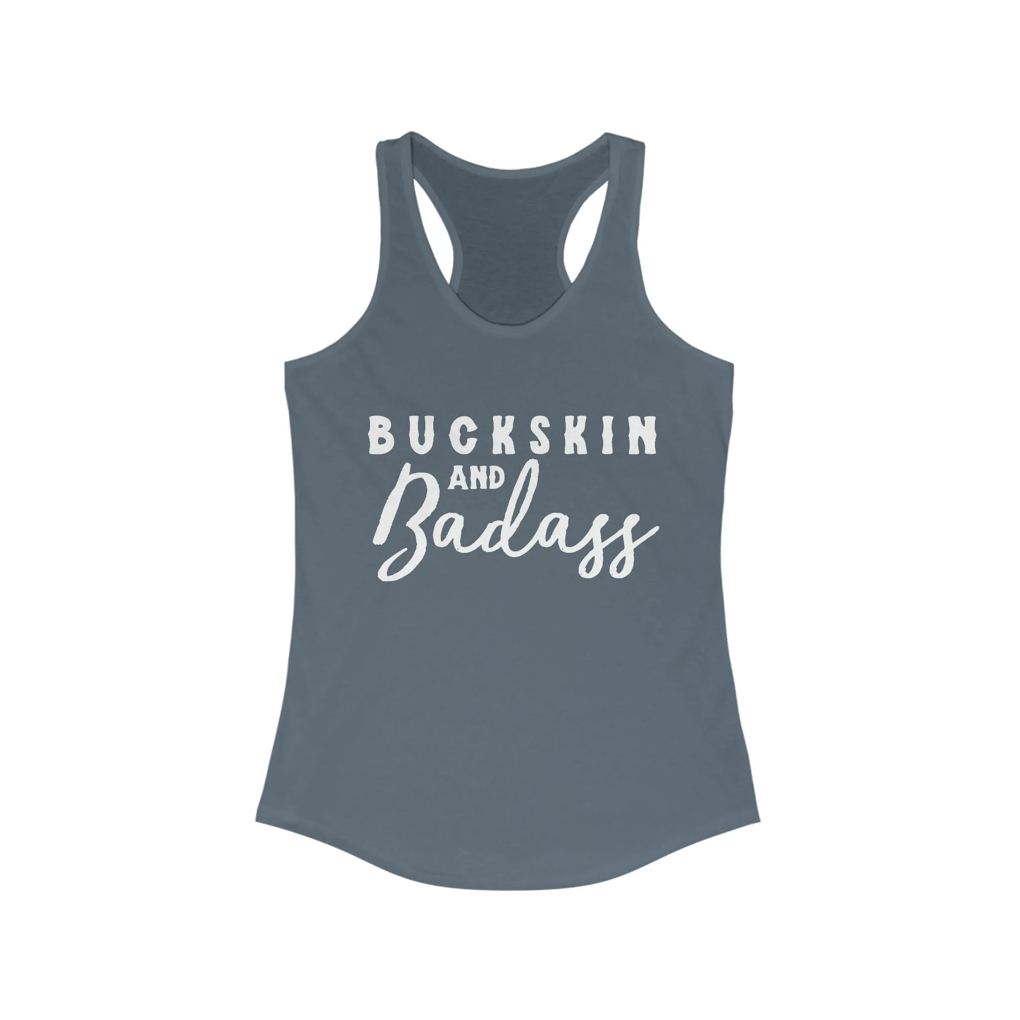 Buckskin & Badass Racerback Tank