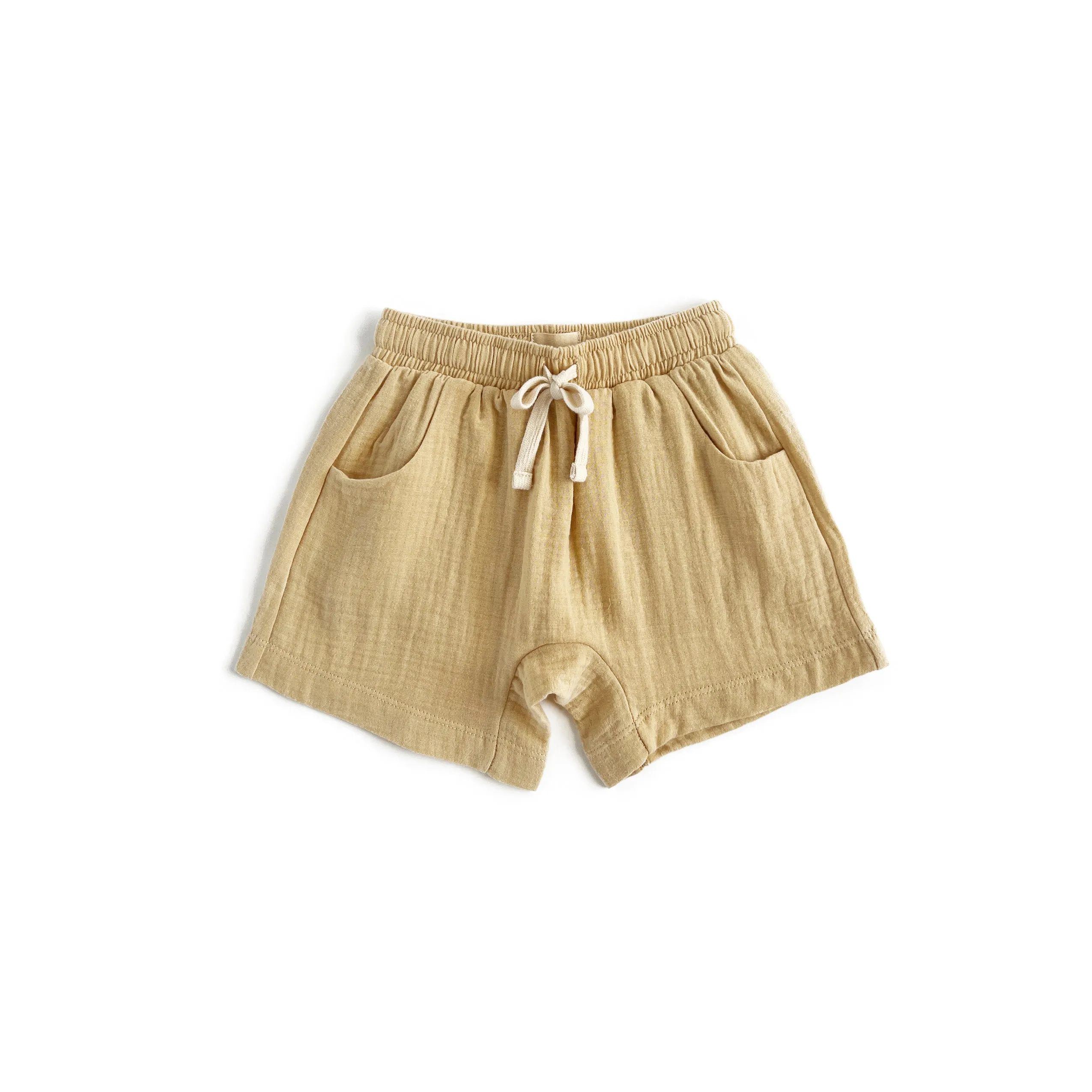 Buttermilk Muslin Shorts