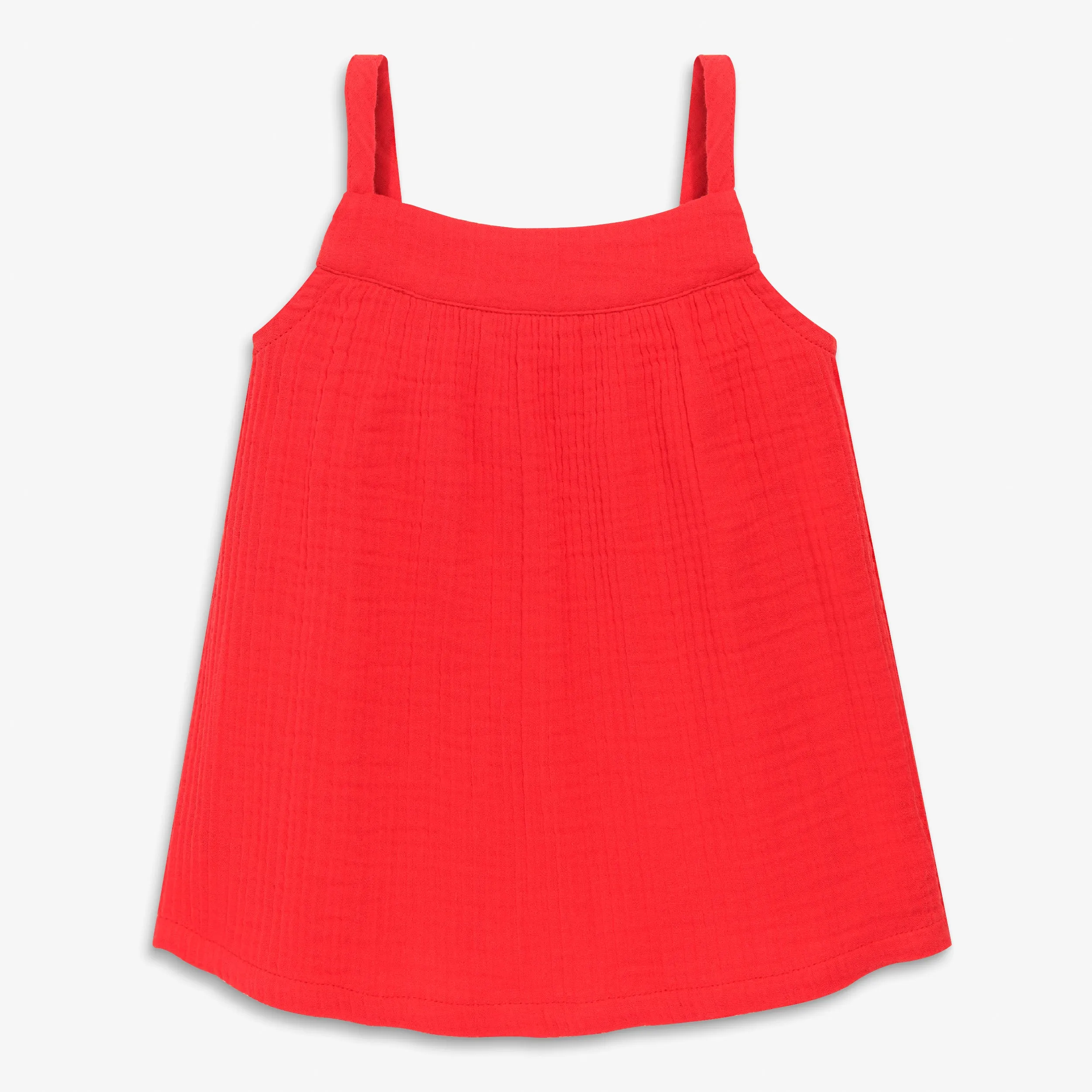 Clearance kids cotton gauze tank