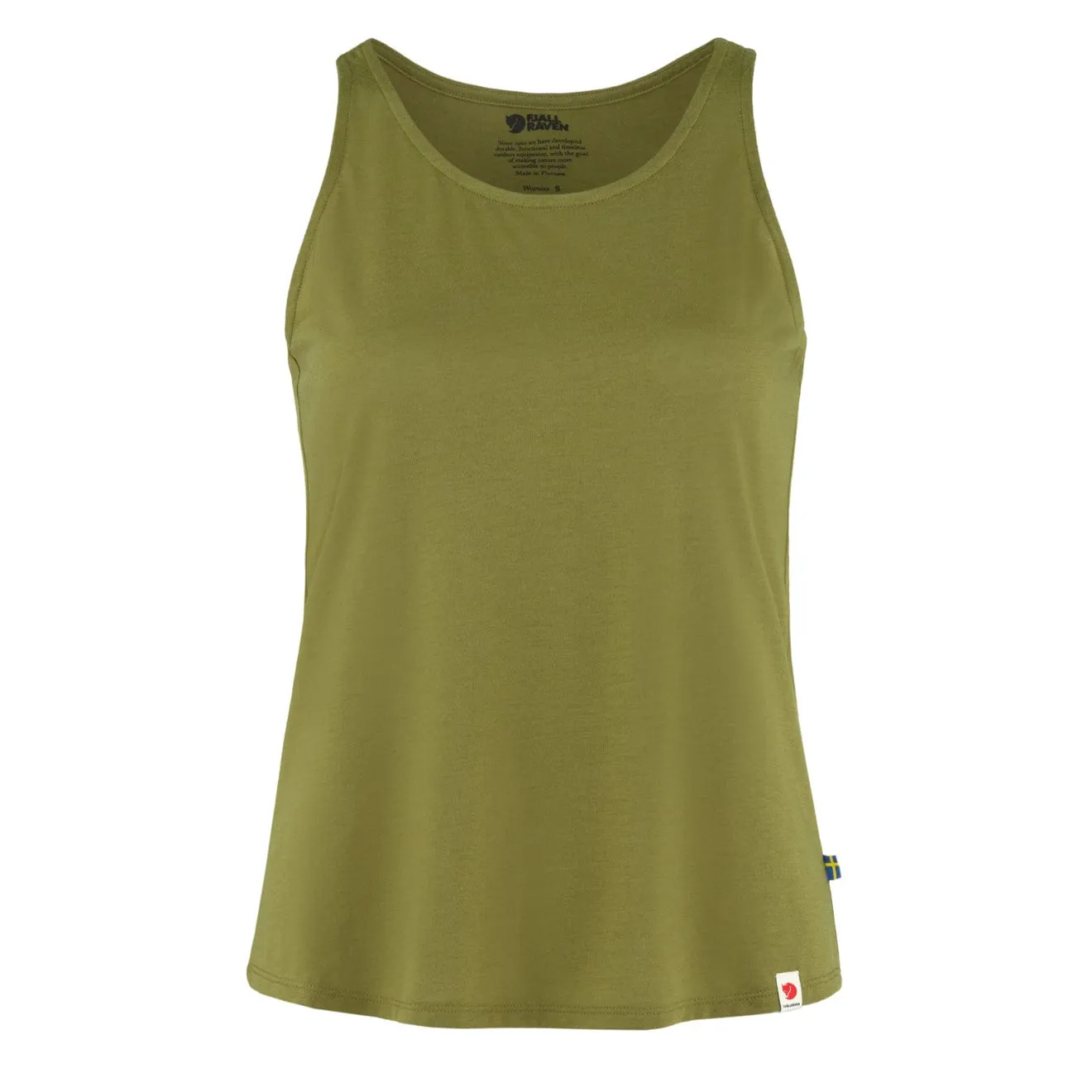 Fjallraven Womens High Coast Lite Tank Top Moss Green