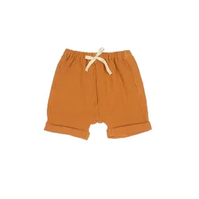 Gauze Shorts - Terracota