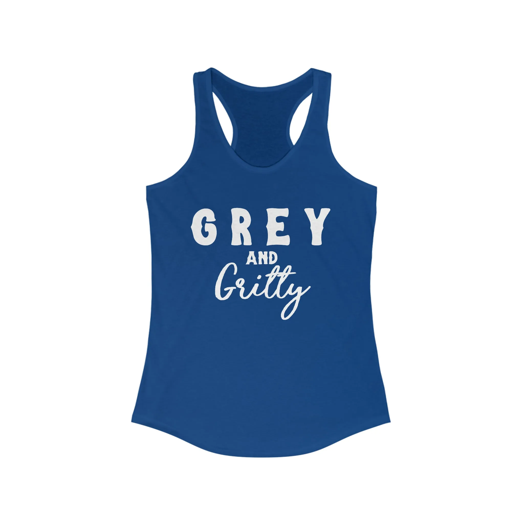 Grey & Gritty Racerback Tank