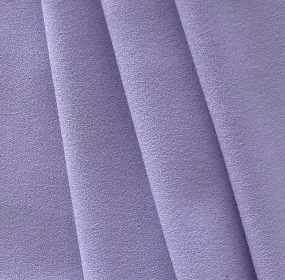 High-End Lavender Fields Selvedged Wool Crepe (Made in Italy)