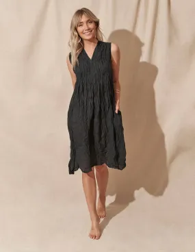 Kenzie Crinkle Cotton Dress