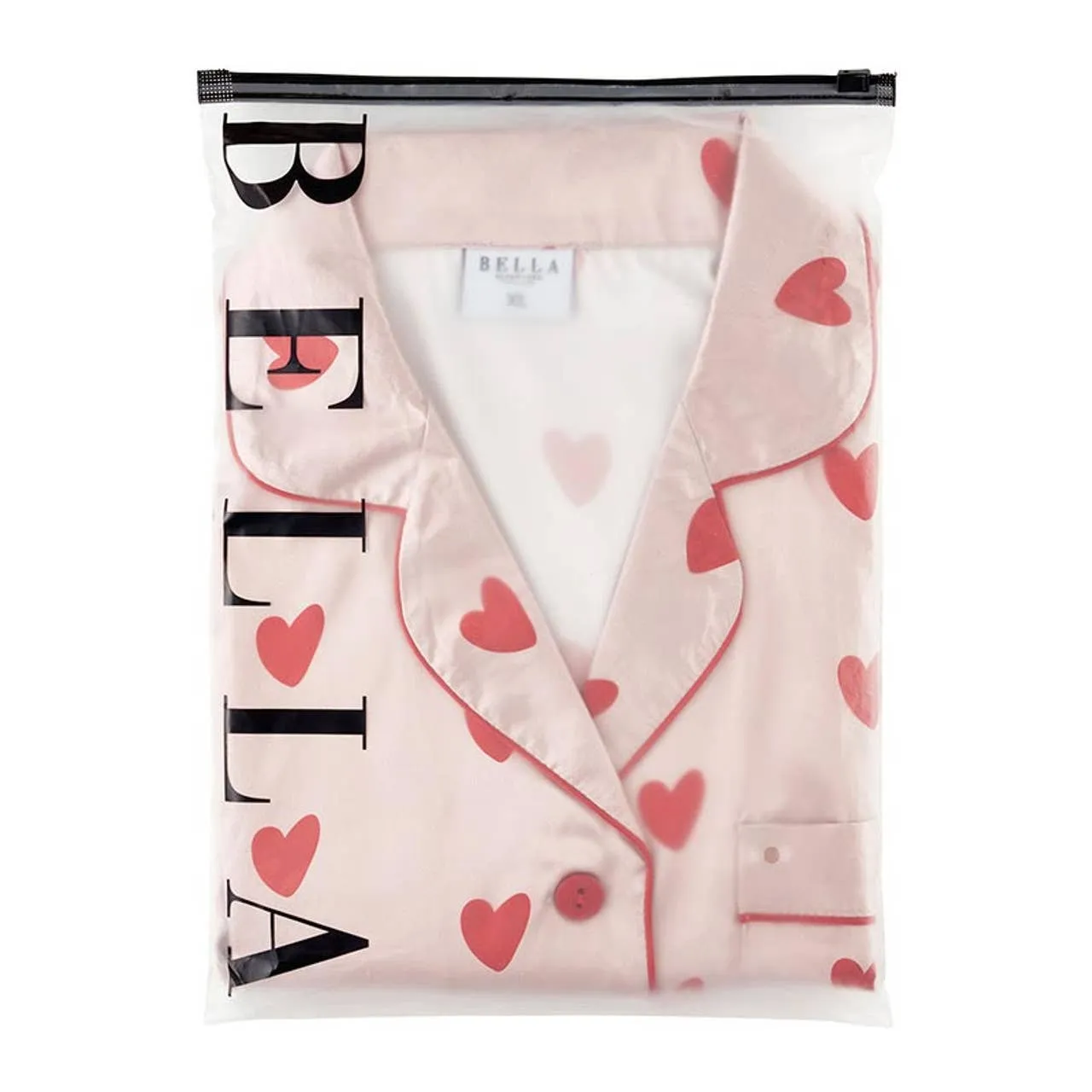 Long Sleeve Pant PJ Set - Pink Hearts