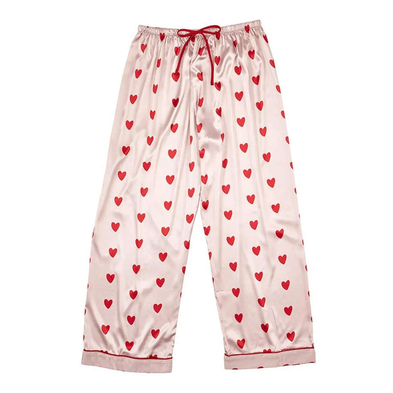 Long Sleeve Pant PJ Set - Pink Hearts