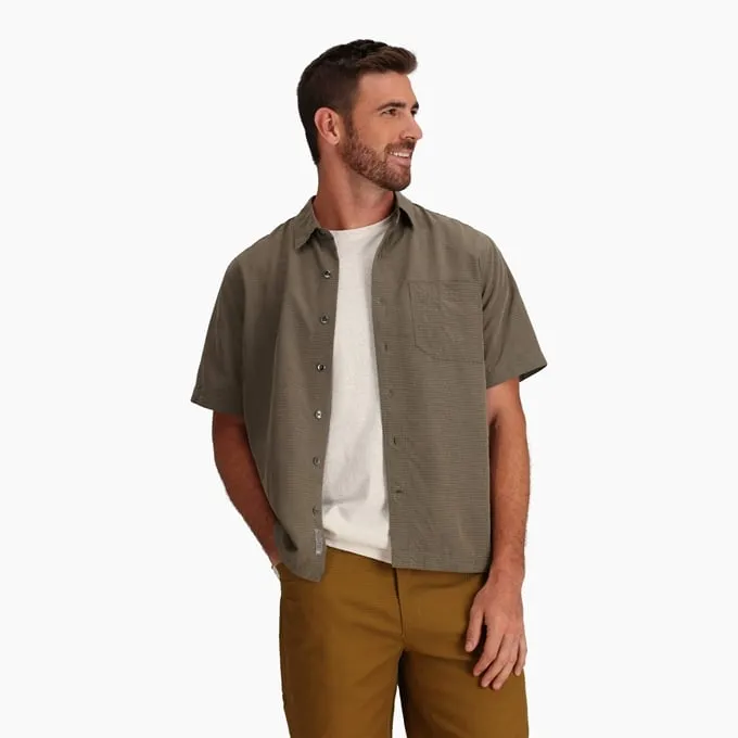 Mens Desert Pucker Dry S/s