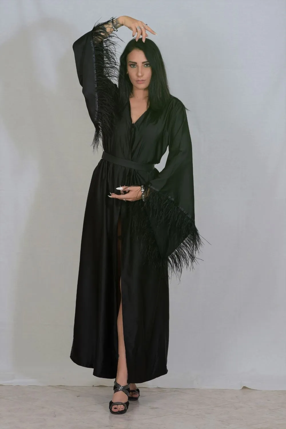 Monroe Feather Robes (CHOOSE YOUR COLOR)