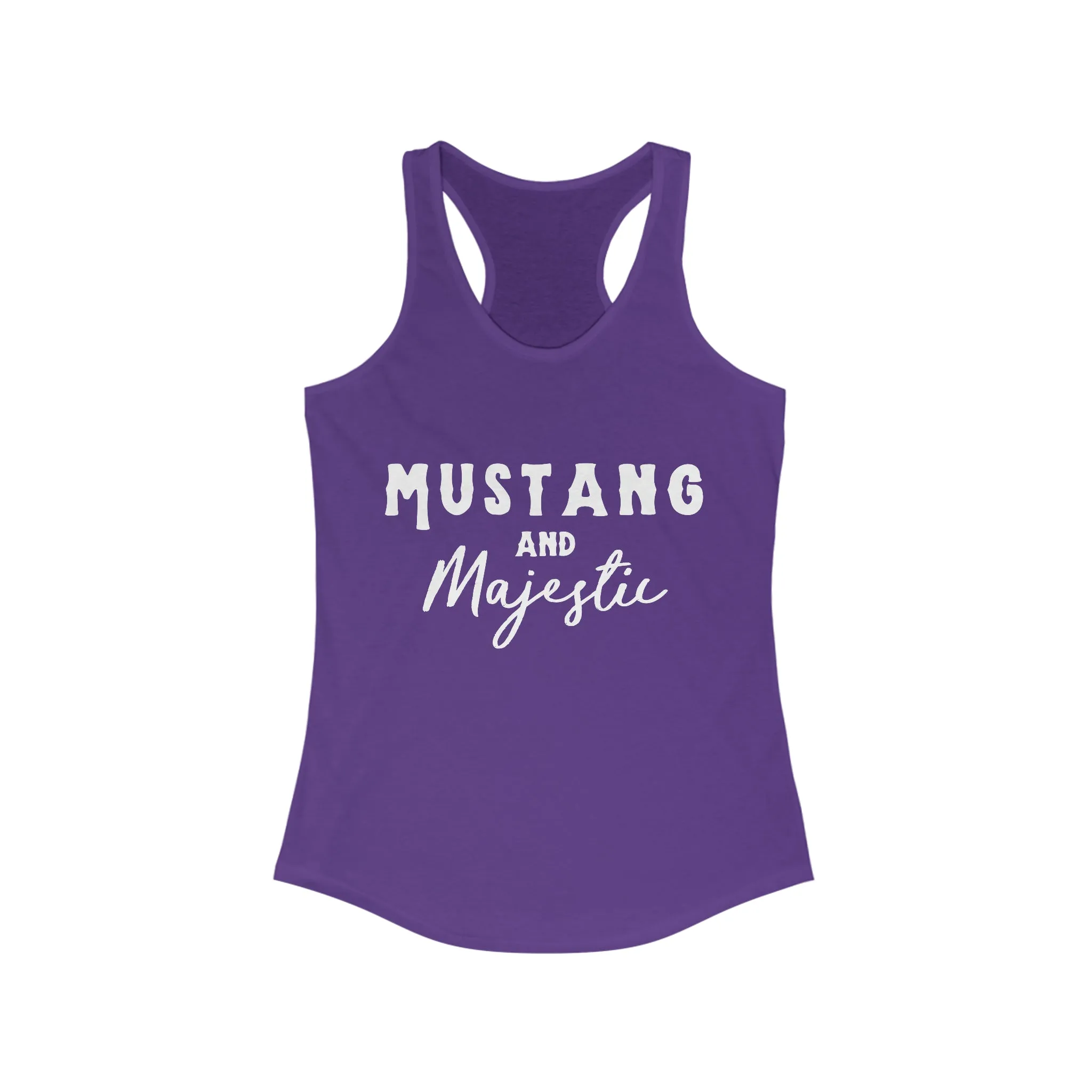 Mustang & Majestic Racerback Tank