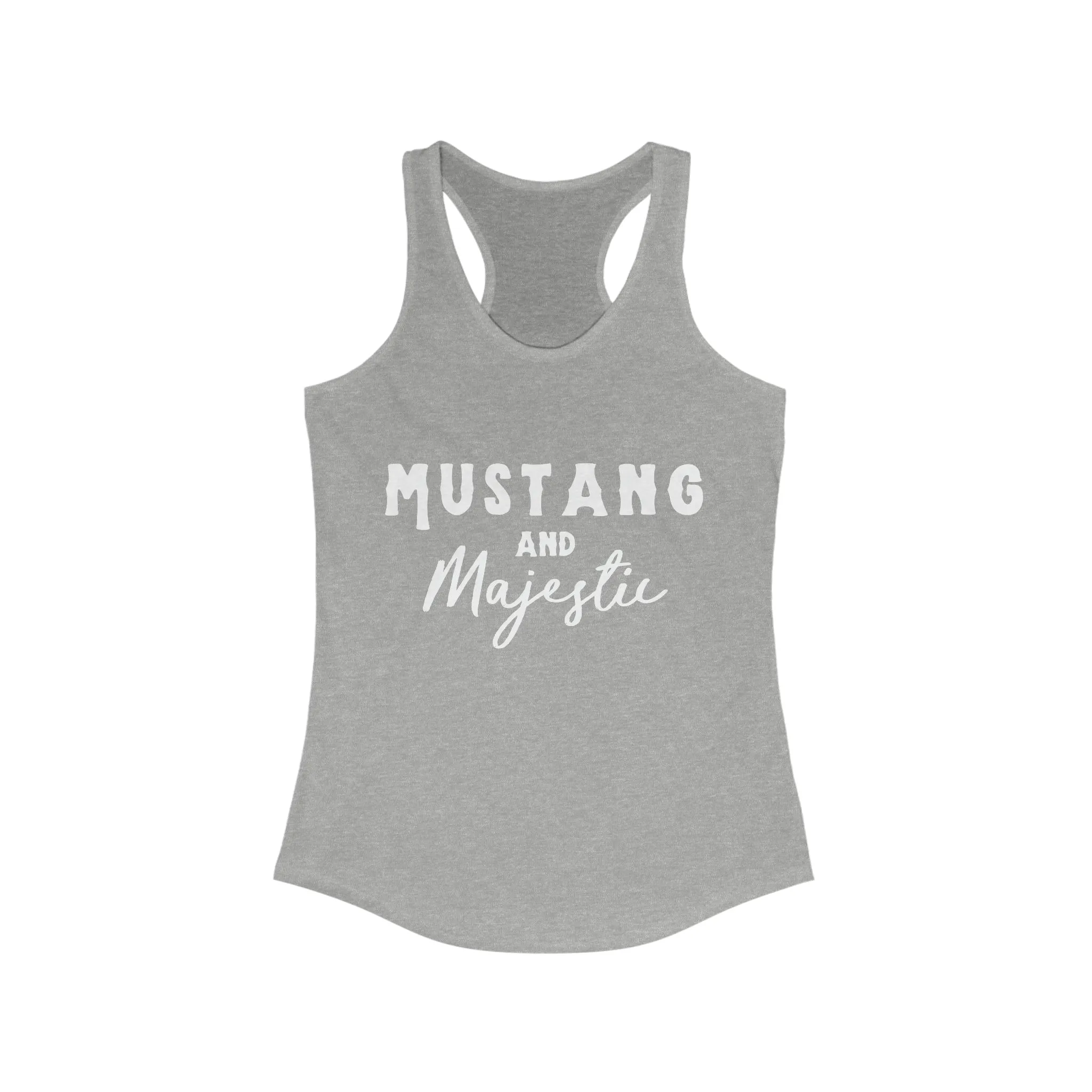 Mustang & Majestic Racerback Tank