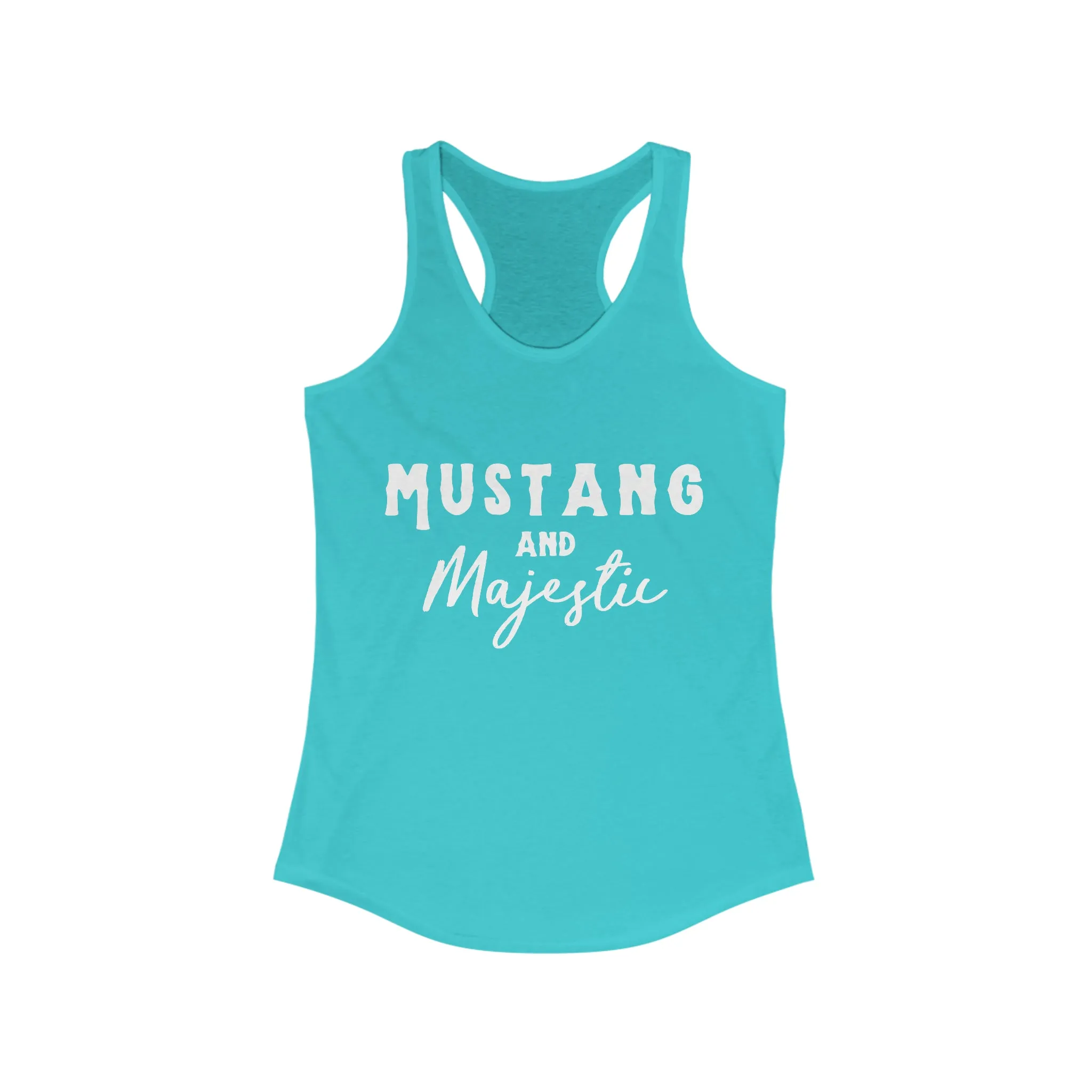 Mustang & Majestic Racerback Tank