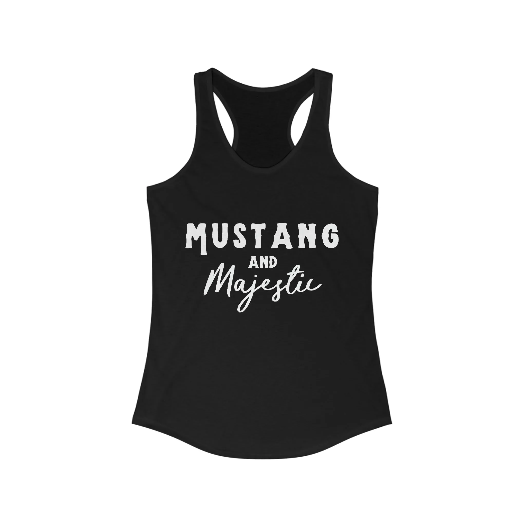 Mustang & Majestic Racerback Tank