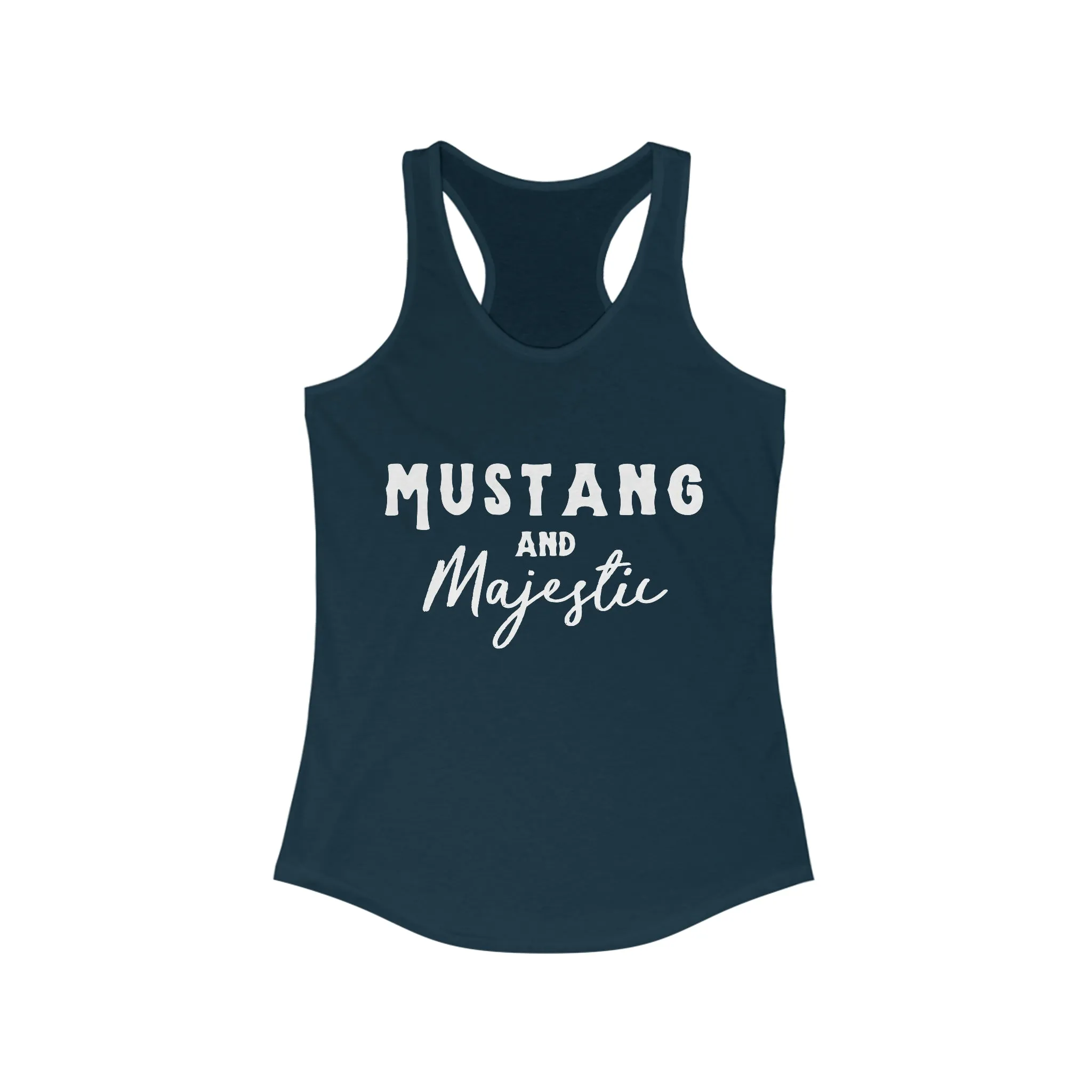 Mustang & Majestic Racerback Tank