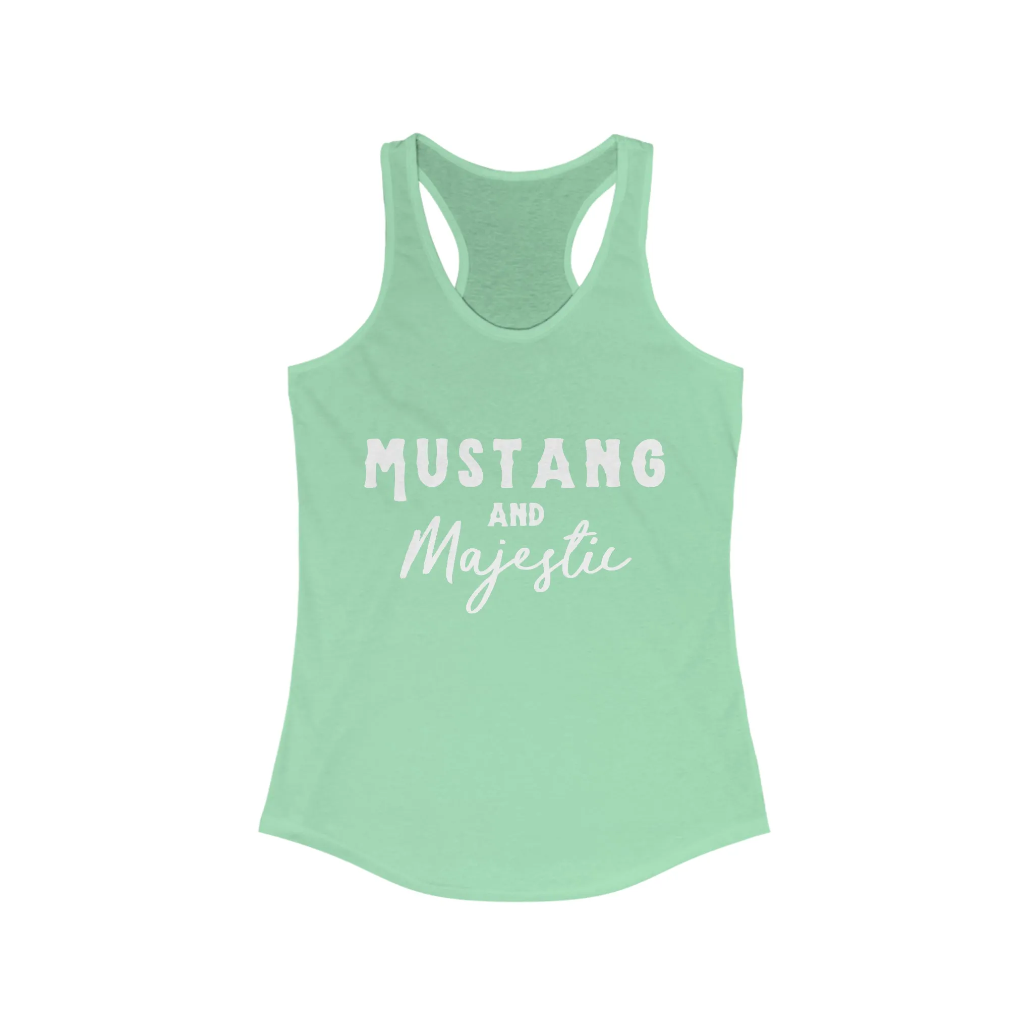 Mustang & Majestic Racerback Tank