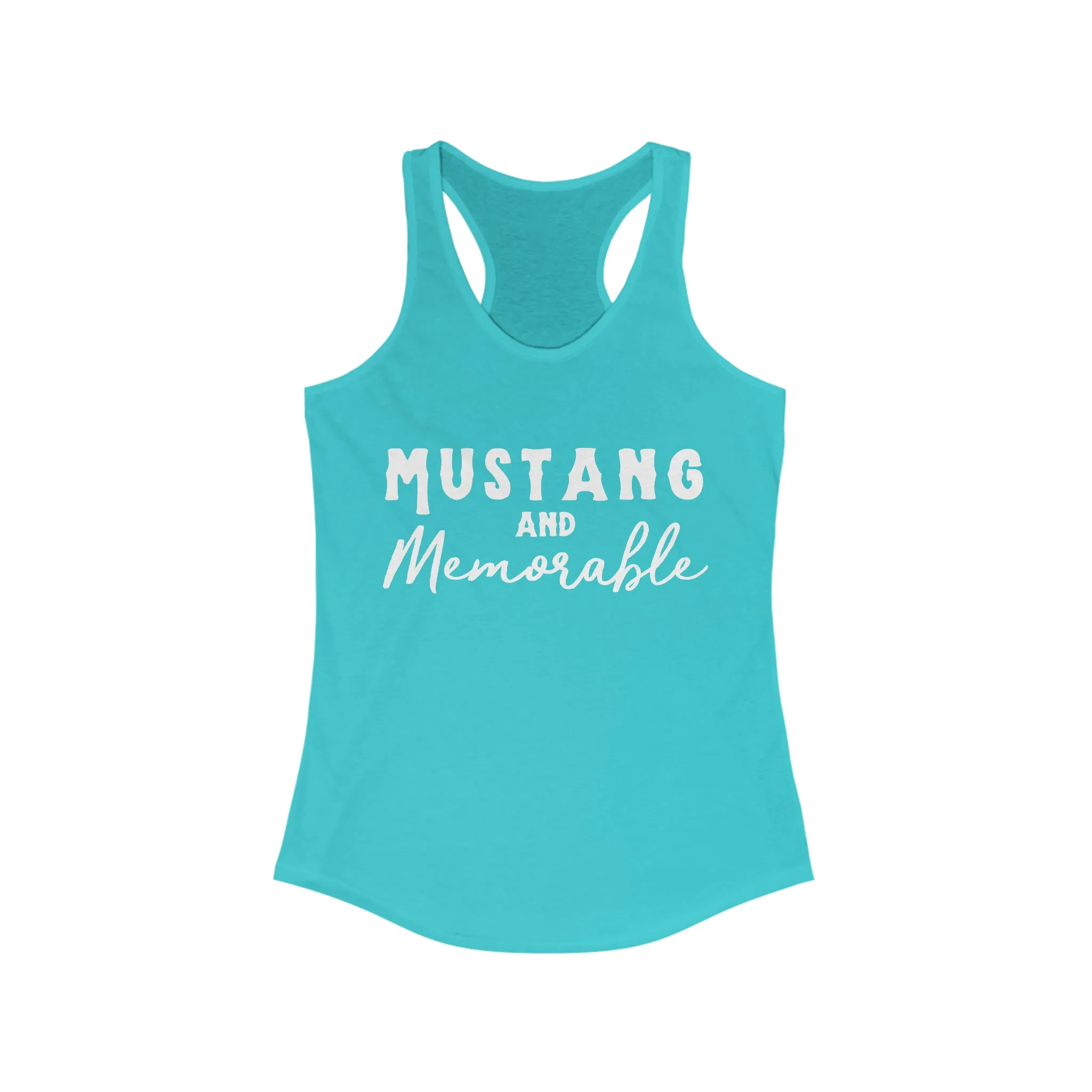 Mustang & Memorable Racerback Tank