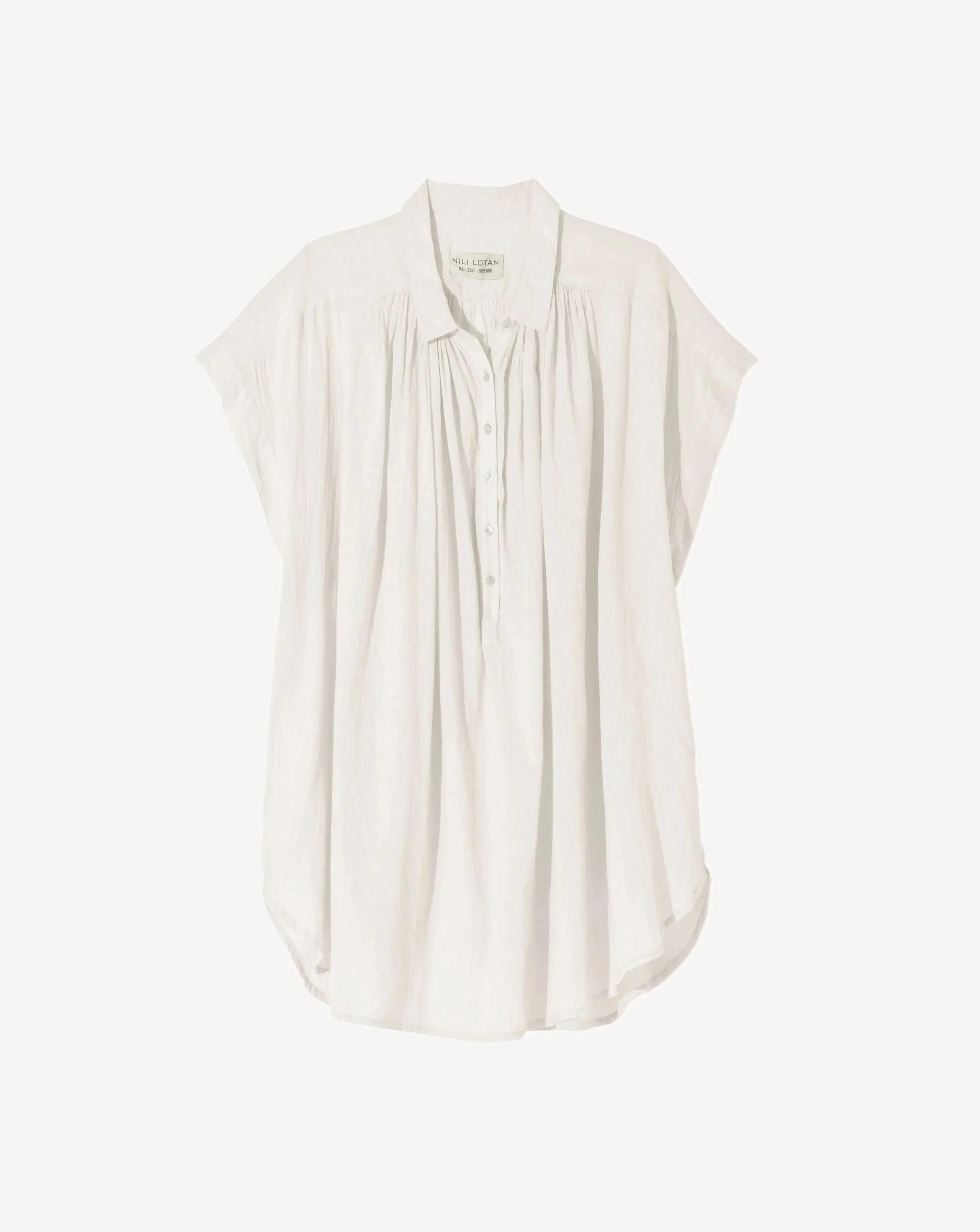 Normandy Blouse, Ivory