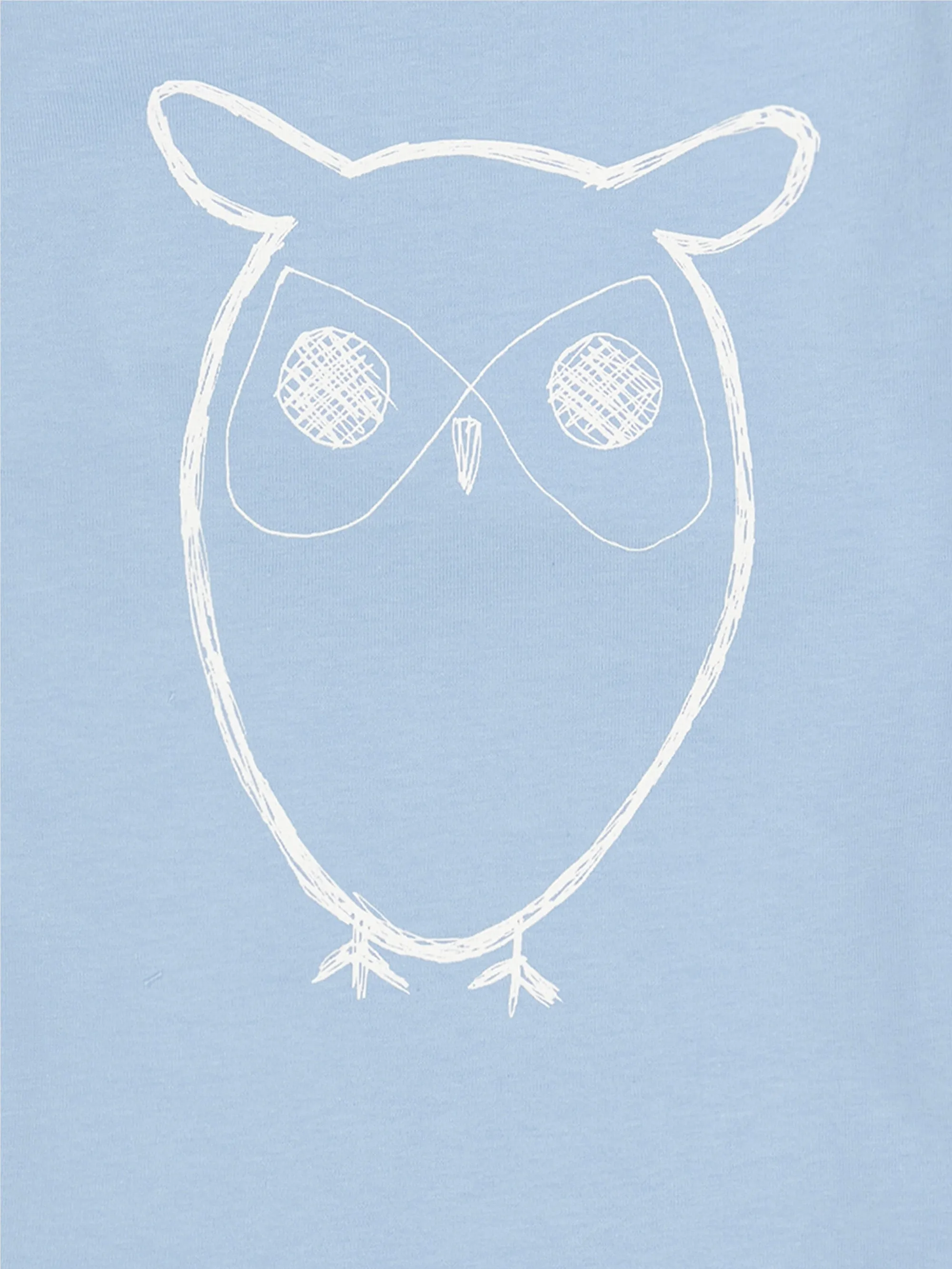 Owl t-shirt - Airy Blue