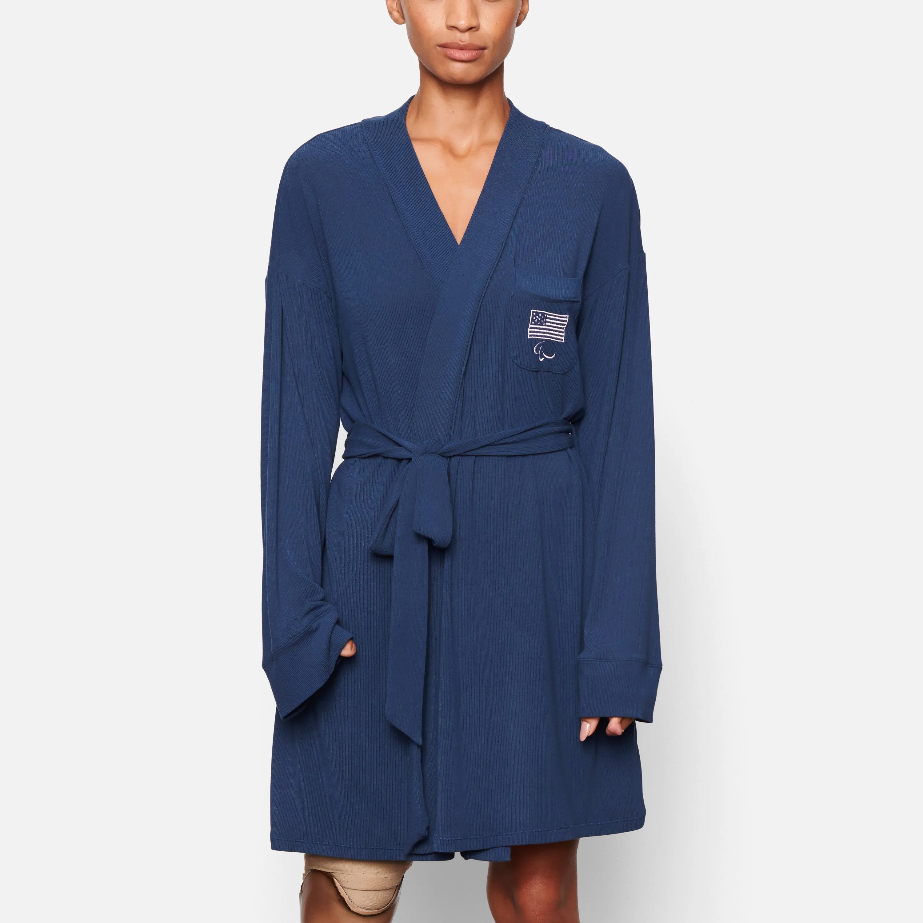 PARALYMPIC CAPSULE RIB ROBE | NAVY