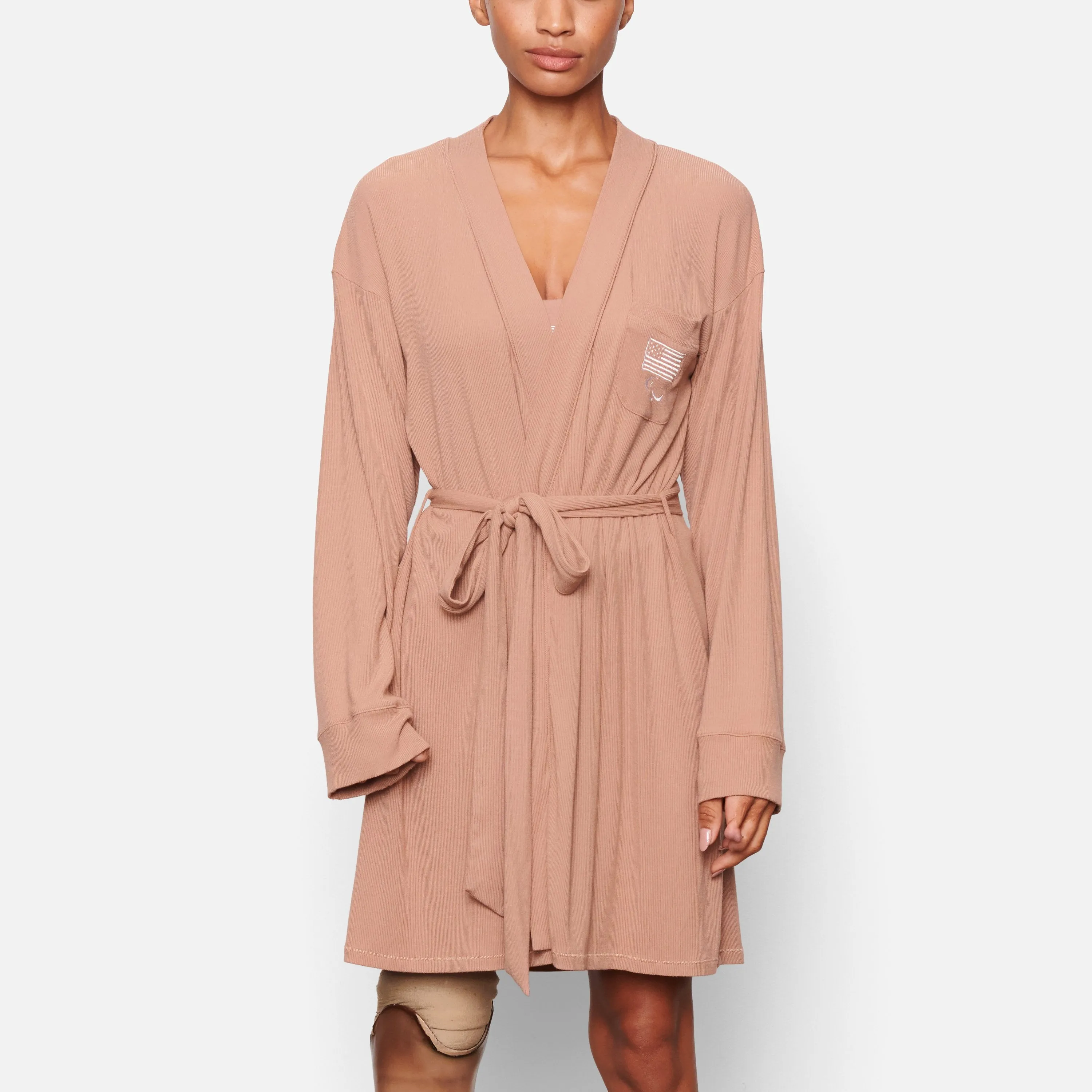 PARALYMPIC CAPSULE RIB ROBE | SIENNA