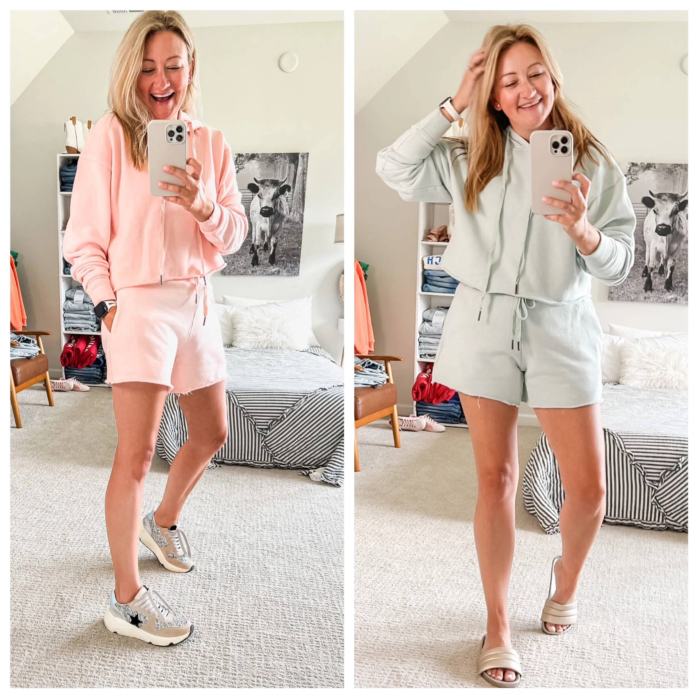 Pastel Cozy Shorts