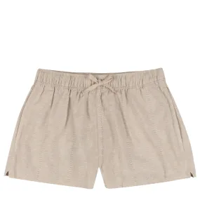 Patagonia Womens Island Hemp Baggies Shorts Swell Dobby / Natural