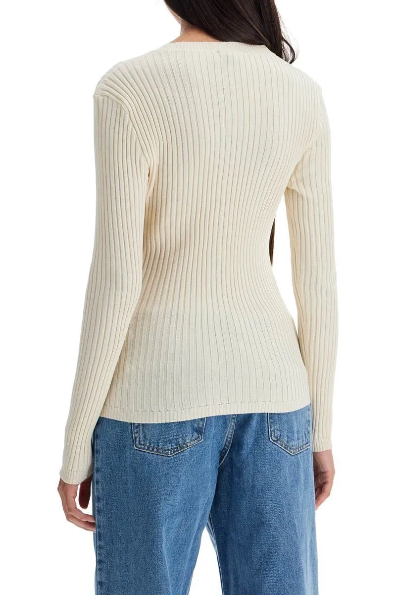 Ribbed Cotton Cardigan