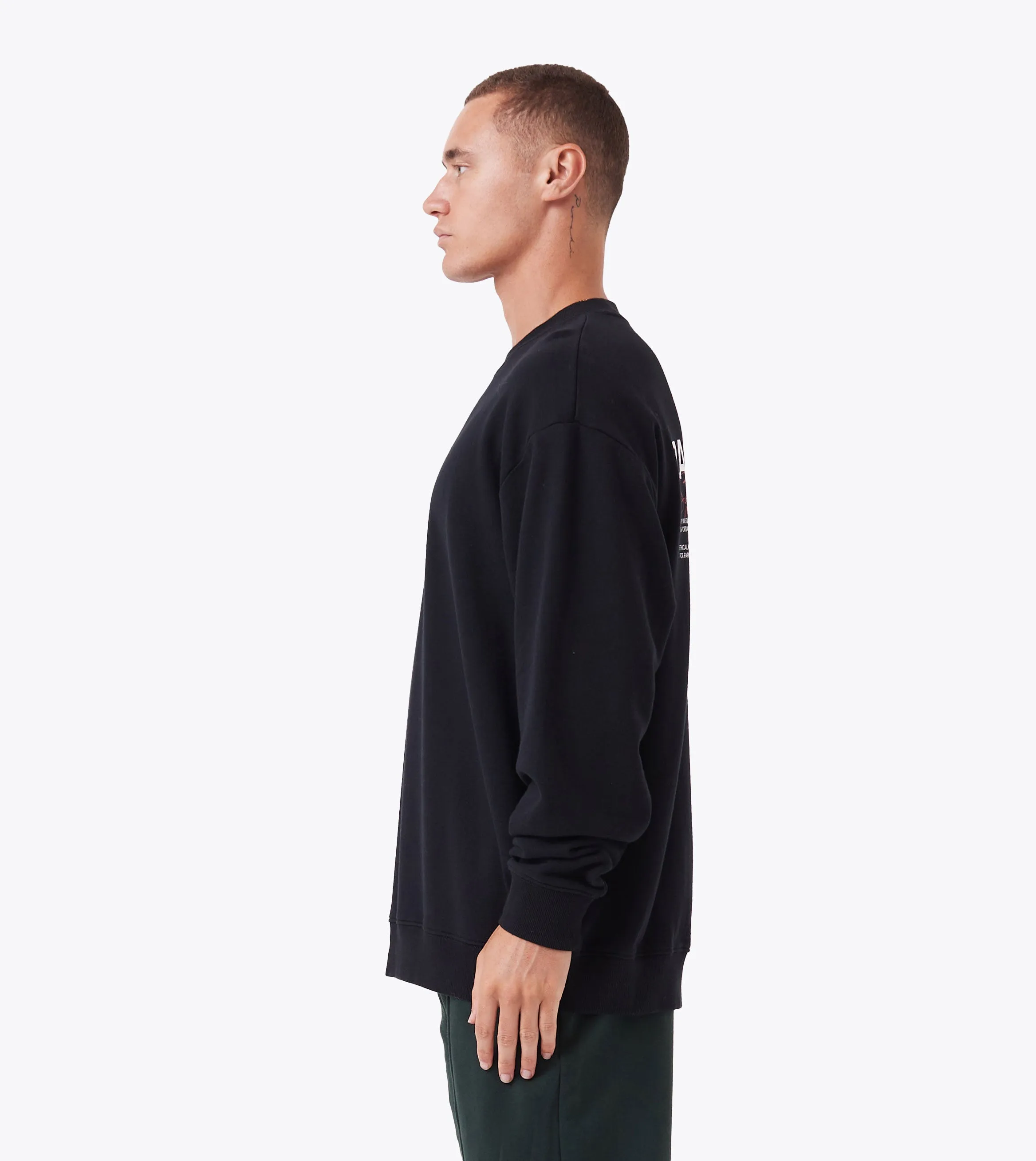 Script Orgo Crewsweat Black