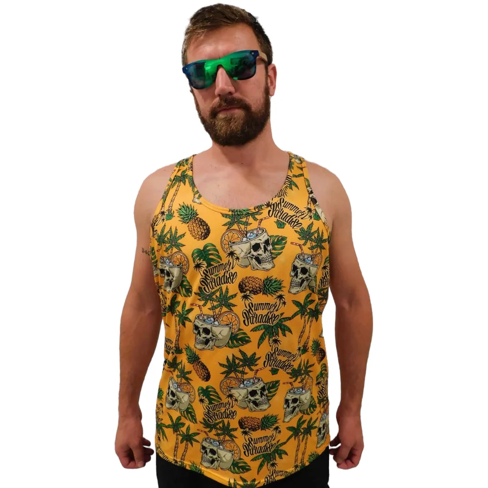 Skull Cup Super Cool Chill Tank Top