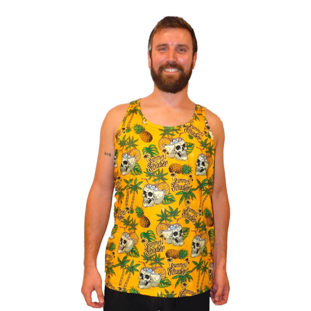 Skull Cup Super Cool Chill Tank Top