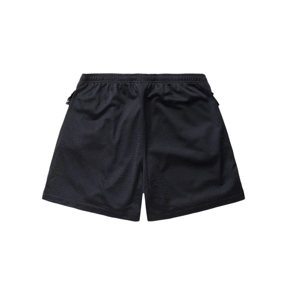 Solo Swoosh Mesh Short (Black/White)