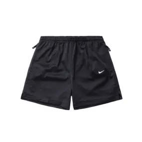 Solo Swoosh Mesh Short (Black/White)