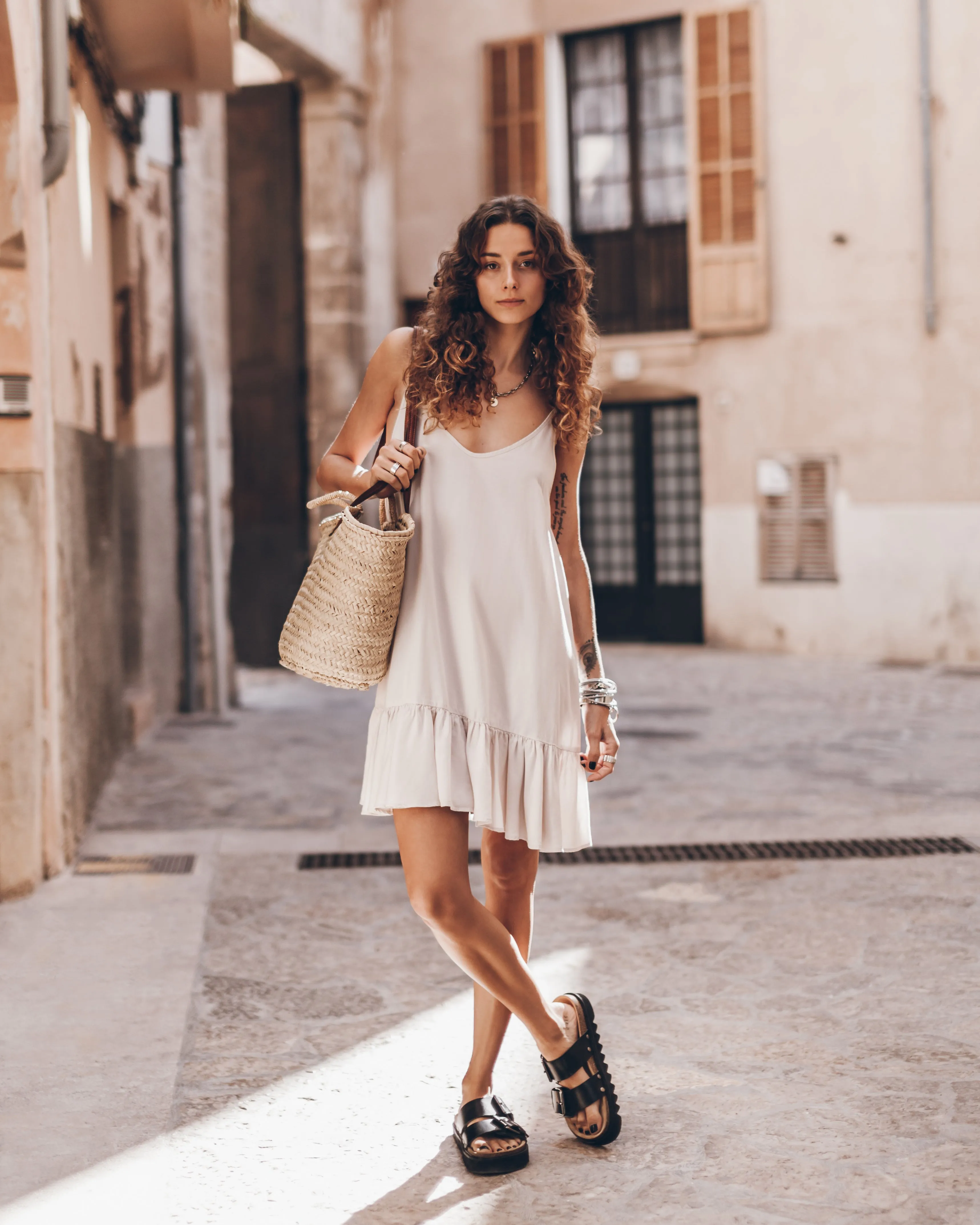 The Light Ruffle Dress