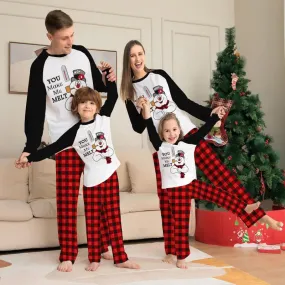 The Melting Snow Family Matching Pajama Set