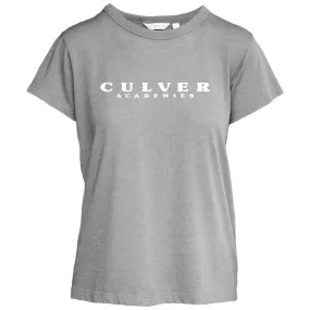 Womens Darby Tee - Athletic Grey