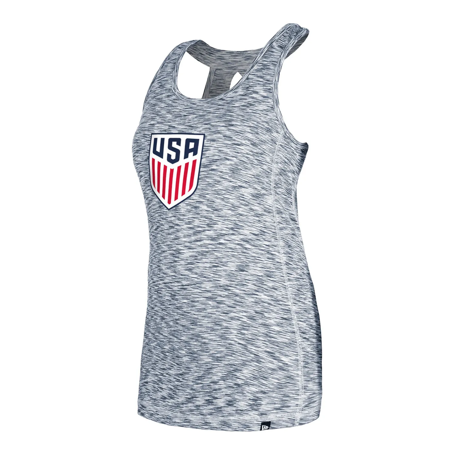 Women's New Era USMNT Navy Space Dye Tank Top